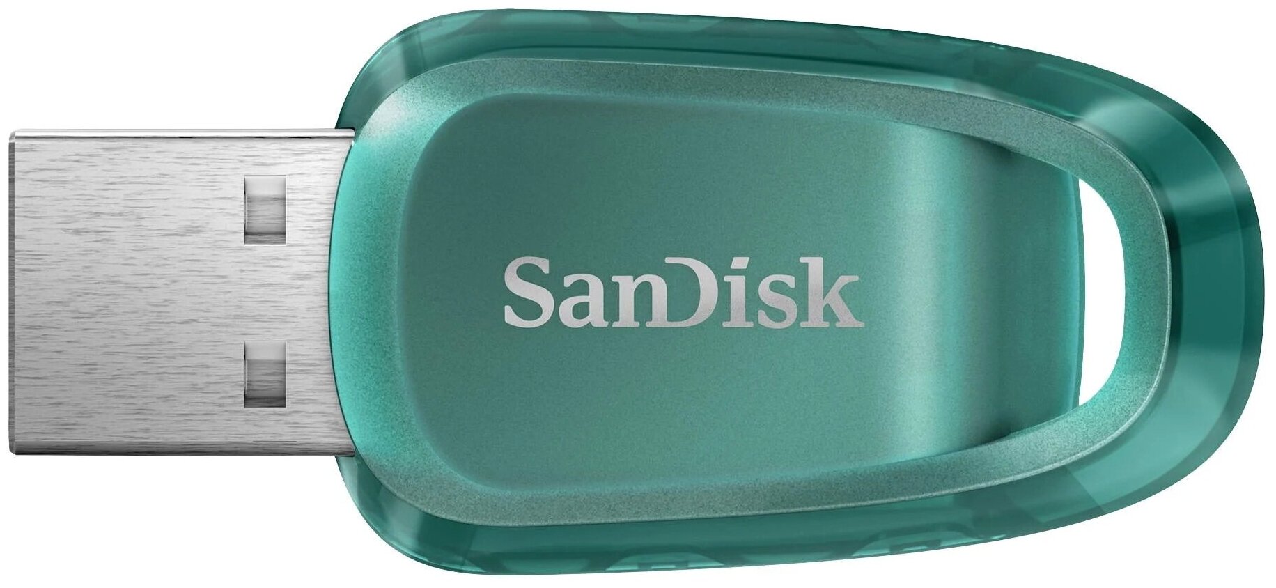 Флеш-накопитель USB 3.2 256GB SanDisk Ultra Eco морская волна