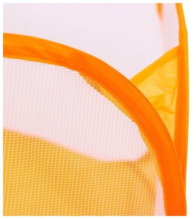 Детский манеж, сухой бассейн для шариков «Оранжевый» 120 × 120 × 38 см - фотография № 4