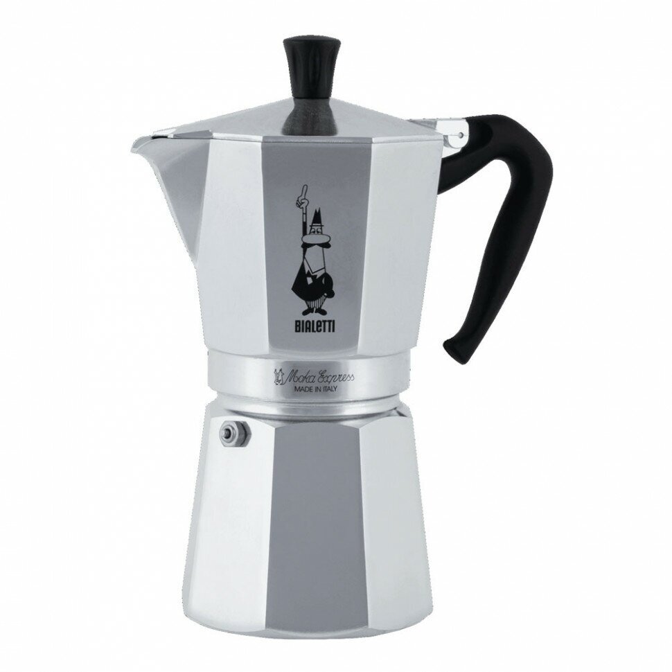 Гейзерная кофеварка Bialetti Moka Express 12 порций (670мл)