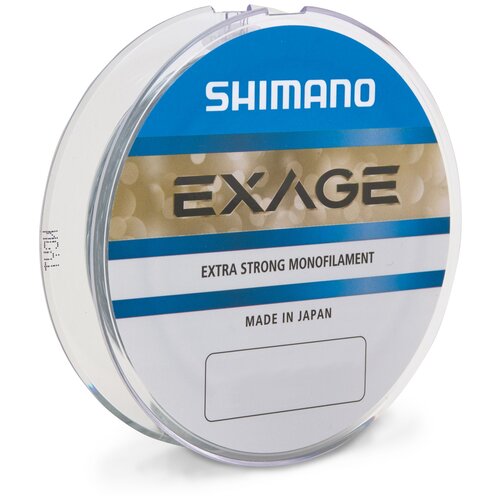 katushka bezynertsionnaya shimano exage 3000 sfd Монофильная леска SHIMANO Exage d=0.205 мм, 150 м, 3.4 кг, прозрачный, 1 шт.