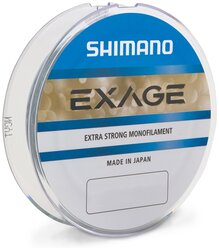 Монофильная леска SHIMANO Exage d=0.225 мм, 150 м, 4.4 кг, прозрачный