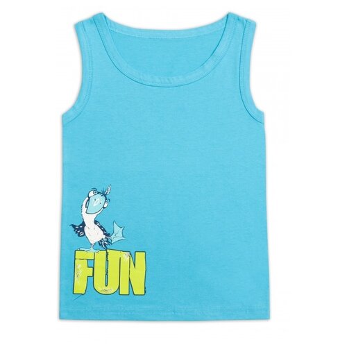 фото Майка pelican размер 5, голубой