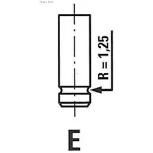 Выпускной клапан Freccia R4901RNT