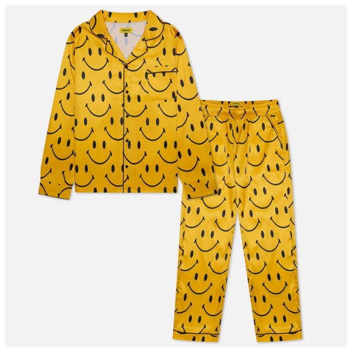 Мужская пижама MARKET Smiley жёлтый, Размер S - фотография № 1