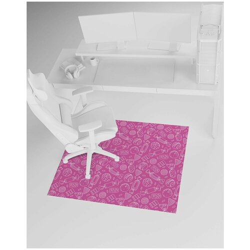 Защитный коврик под компьютерное кресло подарок кондитер 3