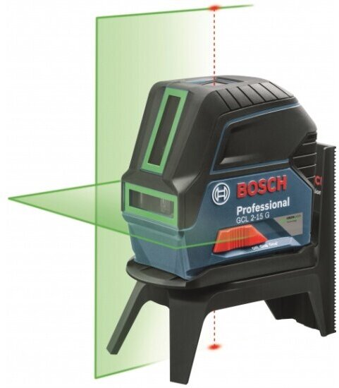 Лазерный нивелир Bosch Pro Bosch GCL 2-15G + RM1 + кейс (0.601.066. J00)