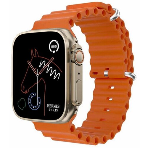 Умные Смарт-часы - Smart X8 Ultra с силиконовым ремешком цвет золотой 1 шт 281900₽