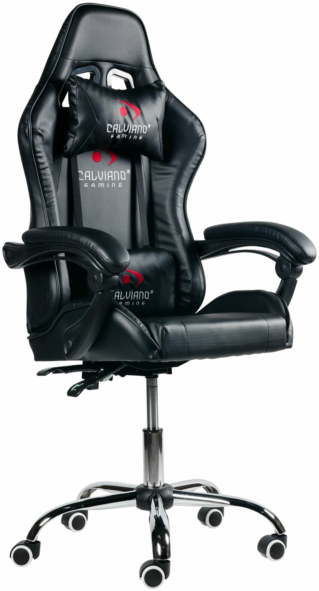 Кресло компьютерное / Кресло компьютерное игровое / Игровое кресло / Кресло офисное Calviano ULTIMATO black - фотография № 9