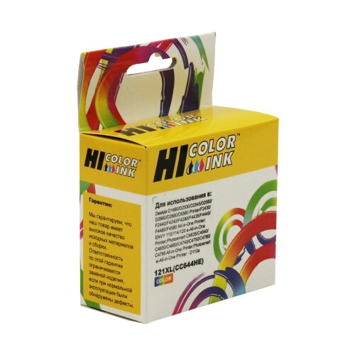 Картридж Hi-Black HB-CC644HE, 430 стр, многоцветный картридж для hp 121xl цветной cc644he увеличенный объём