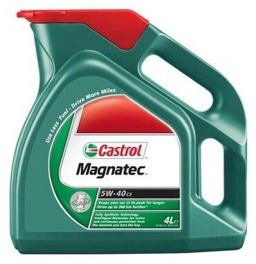 Масло моторное синтетическое Castrol magnatec a3/b4 5w-40 (4л) - фото №14