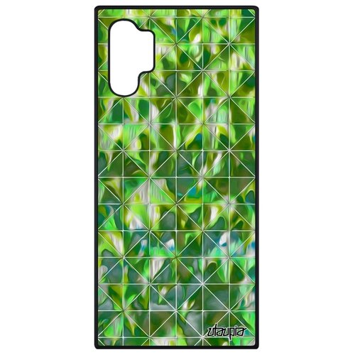 фото Чехол для мобильного galaxy note 10 plus, "плиточный мотив" квадрат геометрический utaupia