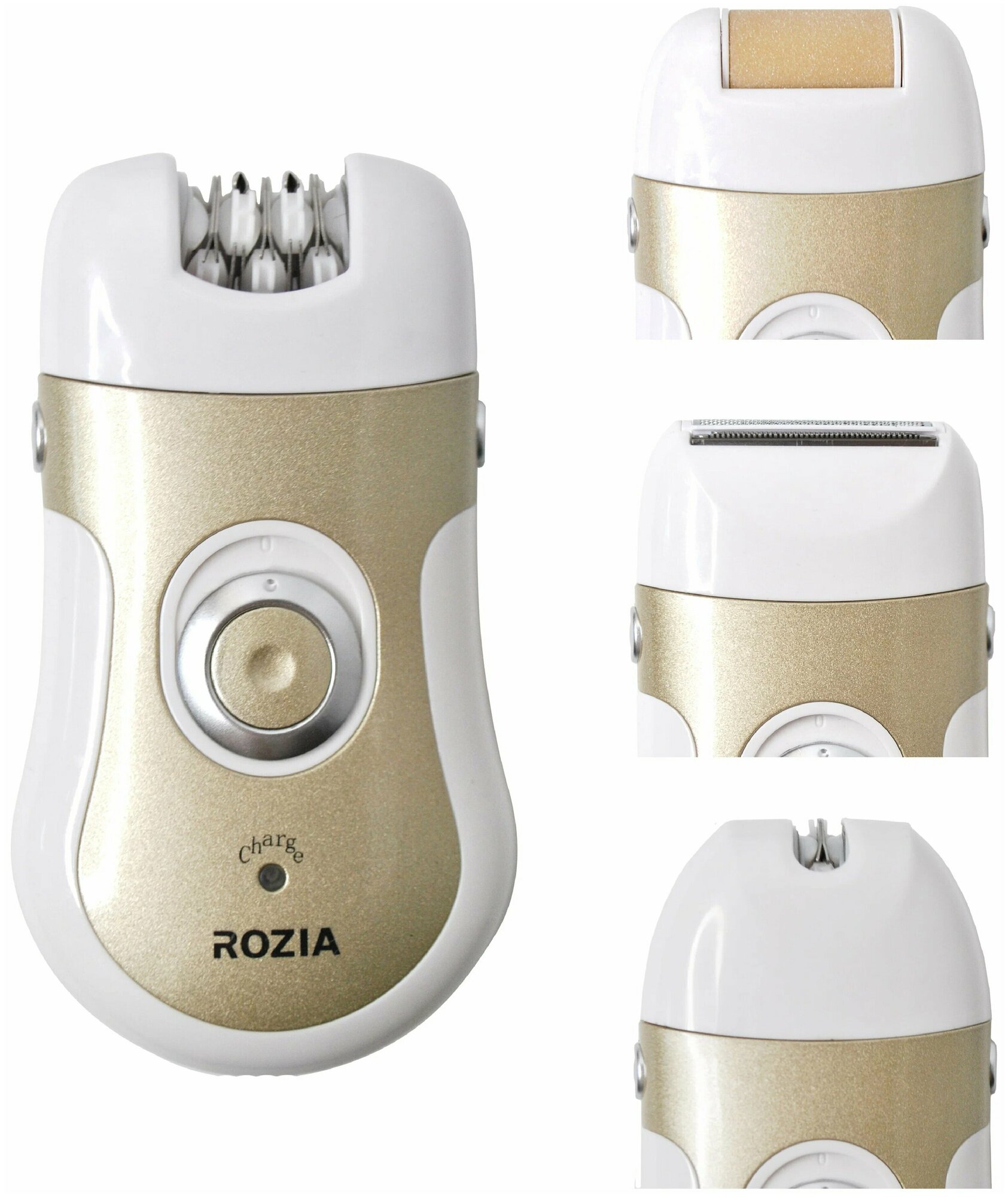 Эпилятор Rozia 4в1 HB6006 / Профессиональный эпилятор/уход за телом / Эпилятор женский / Эпилятор 4 in 1 для домашнего использования