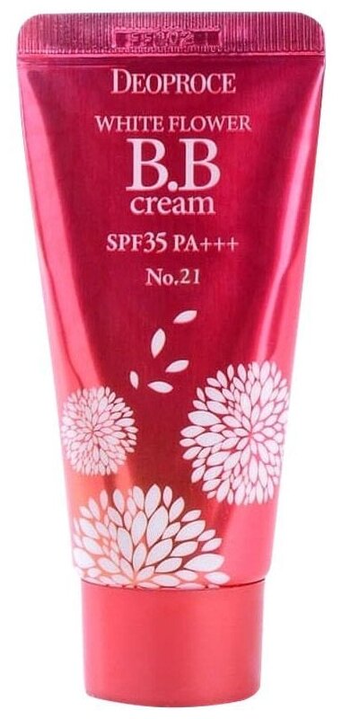 Крем ББ Deoproce White Flower BB Cream Spf35 Pa+++ №21, 30 г