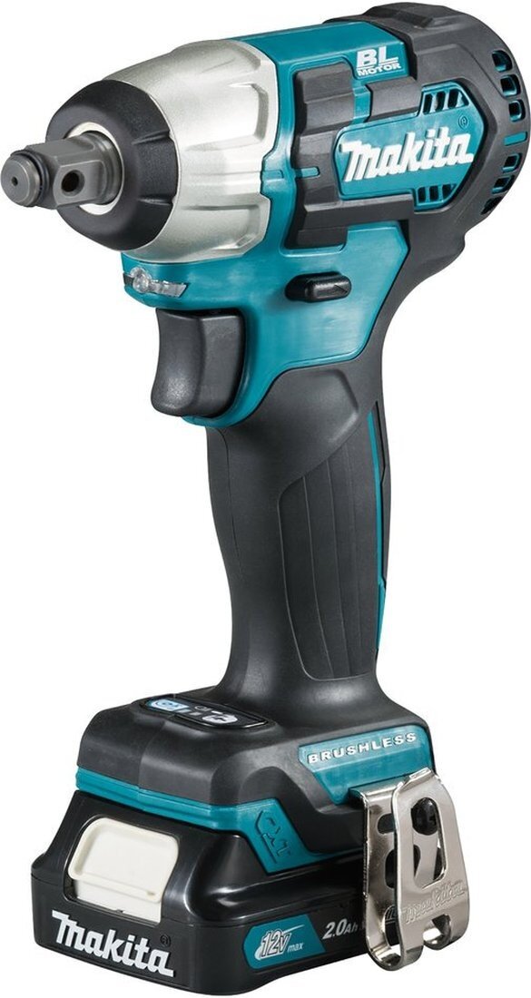 Гайковерт Makita TW161DWAE аккум. патрон: квад.1/2" (кейс в комплекте)