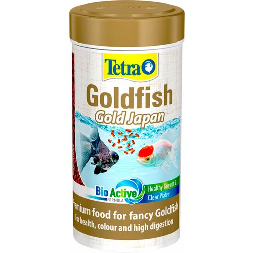 TETRA GOLDFISH GOLD JAPAN корм гранулы для селекционных золотых рыбок (250 мл х 2 шт)