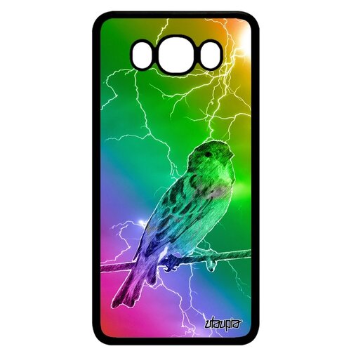 фото Чехол для телефонов galaxy j7 2016, "воробей" птица воробышек utaupia