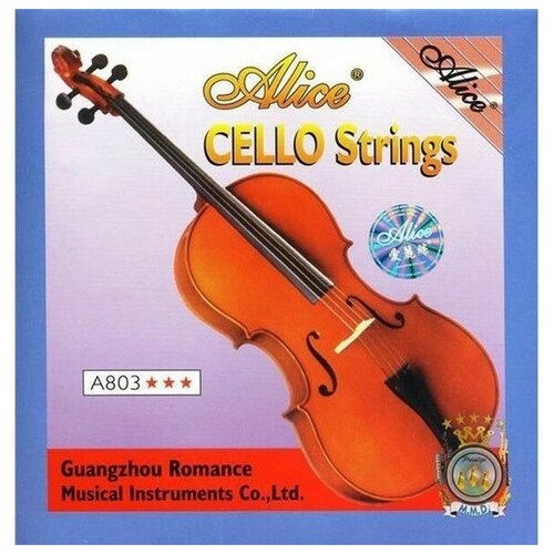 alice a804 струны для виолончели Струна для виолончели №3 ALICE A803-3 1шт соль
