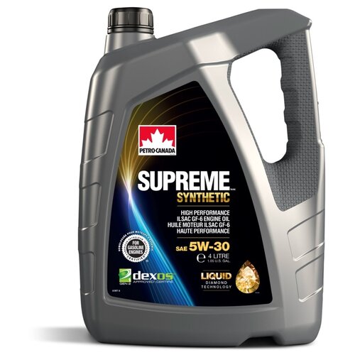 фото Синтетическое моторное масло petro-canada supreme synthetic 5w-30 4 л