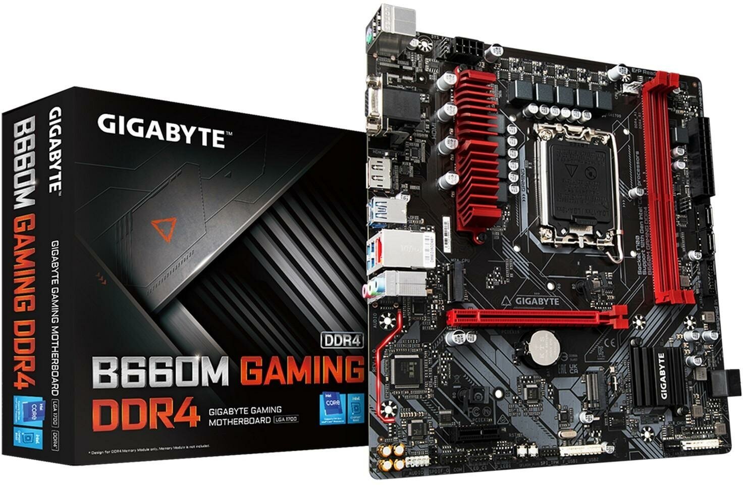 Материнская плата GIGABYTE B660M GAMING DDR4 (rev 10)