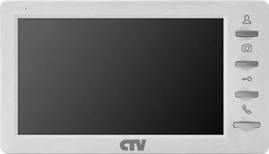 CTV-M1701S White Монитор видеодомофона