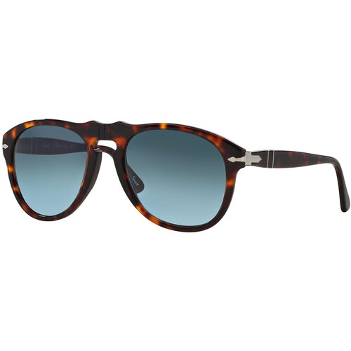 фото Солнцезащитные очки persol po 0649 24/86, авиаторы, оправа: пластик, с защитой от уф, для мужчин, коричневый