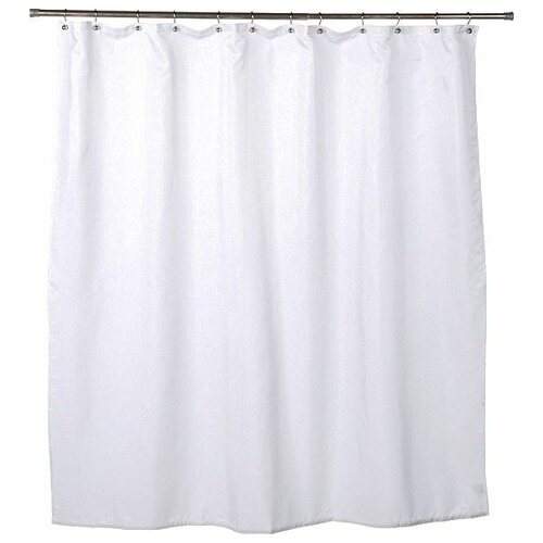 Штора для ванной Carnation Home Fashions Nylon Liner White защитная
