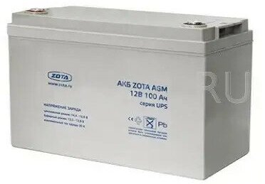 Аккумуляторная батарея AGM 100-12, ZOTA AB3481100100