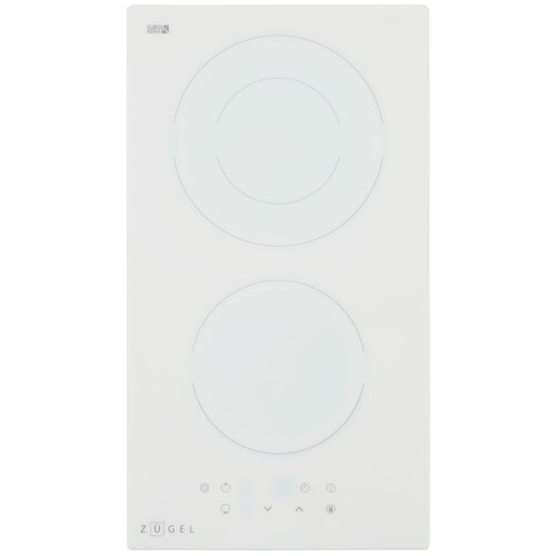 Варочная панель электрическая ZUGEL ZEH292W 3200 Вт сенсорное управление таймер автоматического отключения 1799000₽