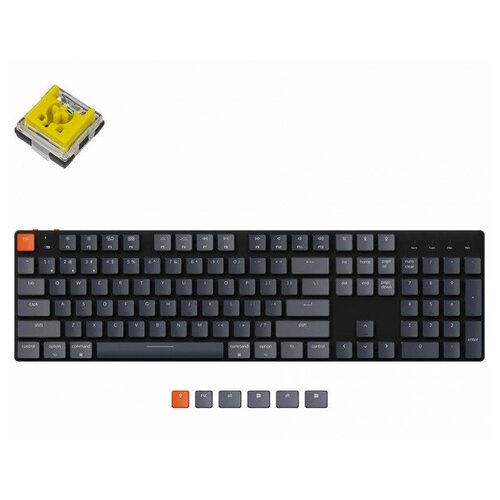 Клавиатура Keychron K5 SE RGB Backlight Low Profile Keychron Optical Hot-Swappable 1470500₽