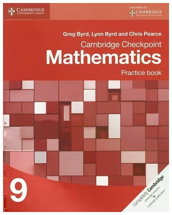 Книга Cambridge Checkpoint Mathematics 9 Practice Book - фото №1