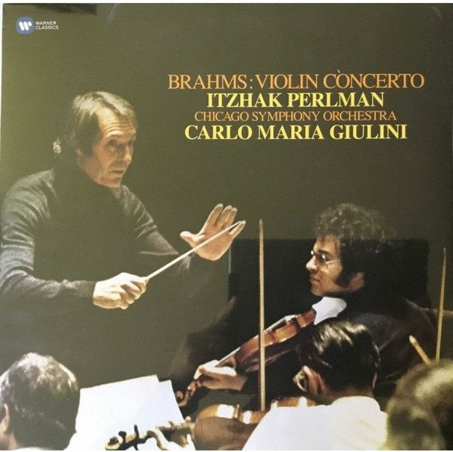 Виниловая пластинка Itzhak Perlman, Carlo Maria Giulini, Chicago Symphony Orchestra BRAHMS: VIOLIN CONCERTO Warner Music - фото №3