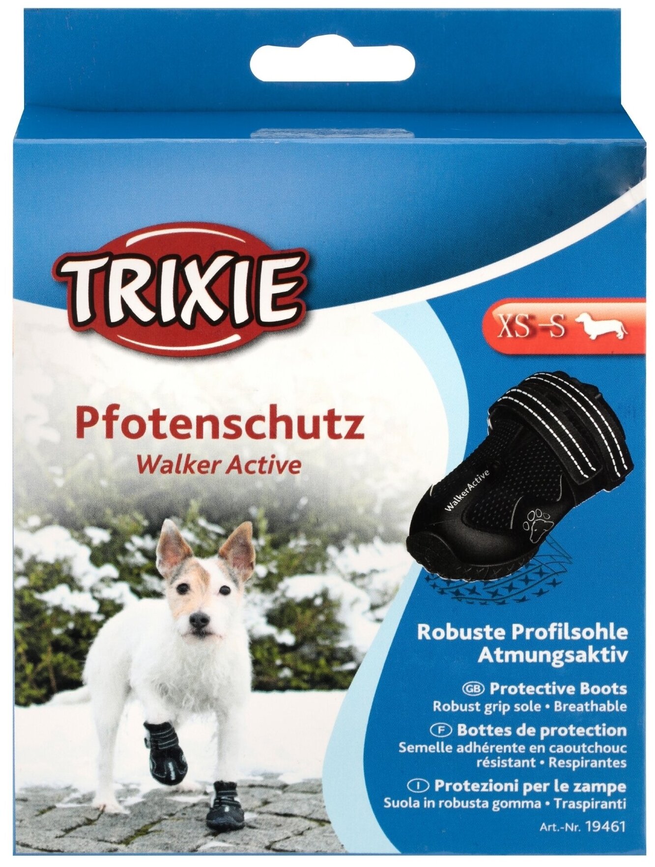 Trixie Ботинки для собак "Walker Aktive" XS, 2 шт. (19461) - фотография № 3