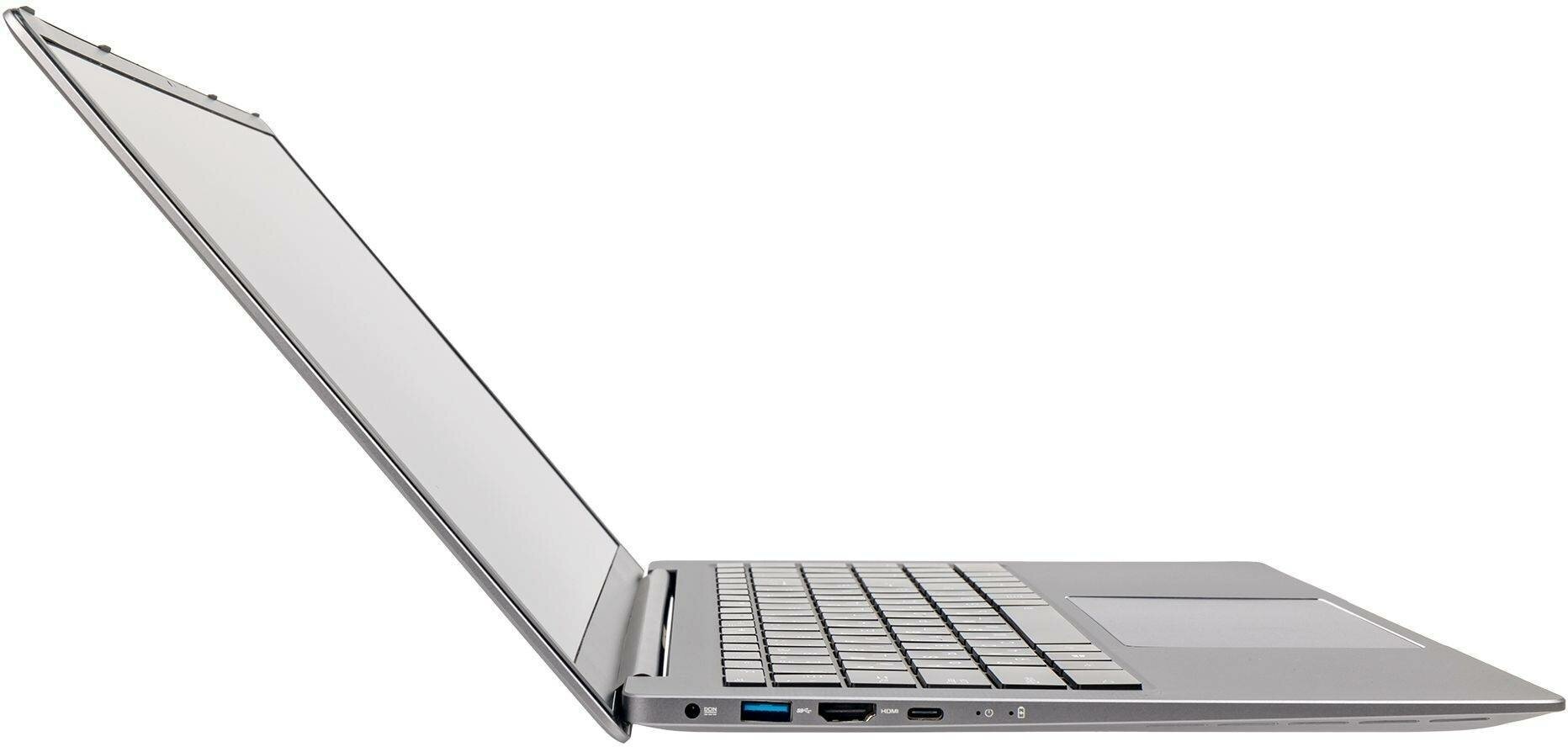 Ноутбук Hiper Expertbook MTL1601, 16.1", IPS, Intel Core i5 1235U, DDR4 16ГБ, SSD 512ГБ, Intel Iris Xe graphics, серебристый (mtl1601b1235uds) - фото №8