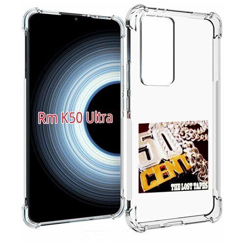 Чехол MyPads 50 Cent - The Lost Tapes для Xiaomi 12T / Redmi K50 Ultra задняя-панель-накладка-бампер чехол mypads the last of us для xiaomi 12t redmi k50 ultra задняя панель накладка бампер