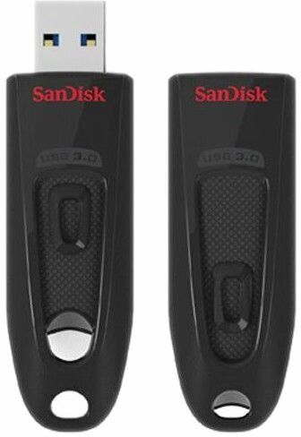USB флешка SANDISK 128Gb Ultra USB 3.0 (100/30 Mb/s) - фотография № 9