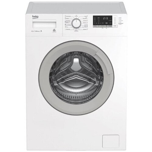 Стиральная машина Beko WSRE6H612ZAWI класс A-10 загр фронтальная макс65кг белый 2638900₽