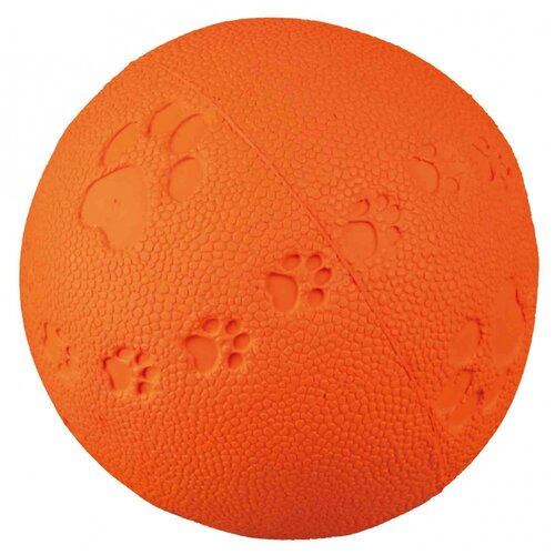 фото Игрушка trixie мяч игровой ф9см с пищалкой для собак (34863)