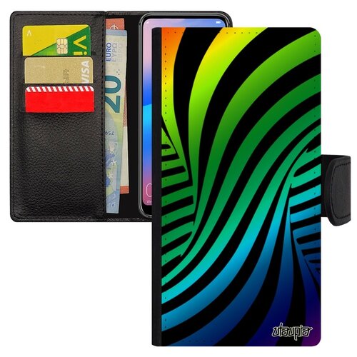 фото Чехол-книжка на мобильный galaxy s7 edge, "иллюзия торнадо" движение воронка utaupia