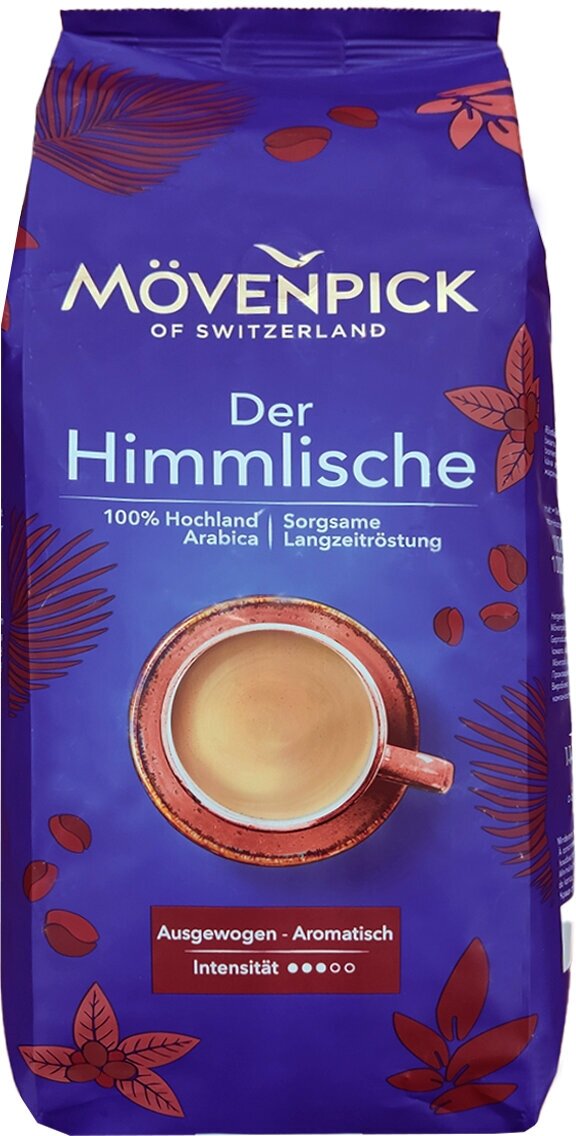 Кофе зерновой MOVENPICK Der Himmlische, 1000грамм [2011001] - фото №19