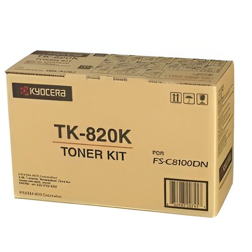 Картридж TK-820K Kyocera FSC8100DN черный 15000стр
