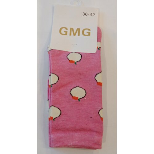 Носки GMG, 2 пары, размер 36-42, розовый