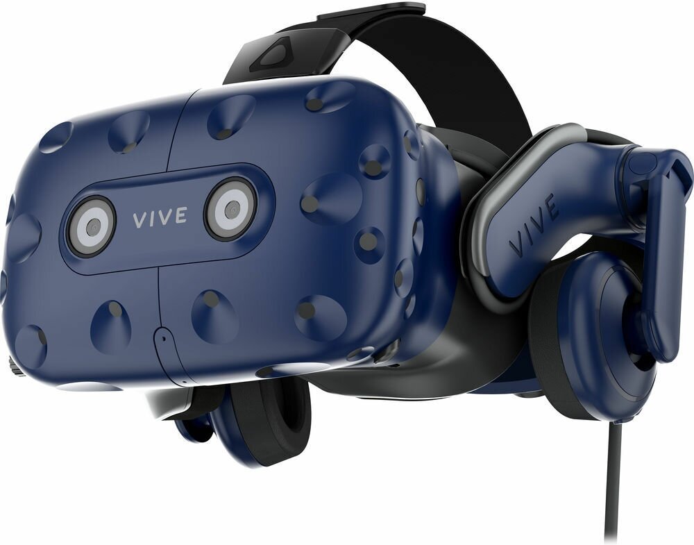 Очки виртуальной реальности HTC Vive Pro Full Kit, черный/синий [99hanw006-00] - фото №17