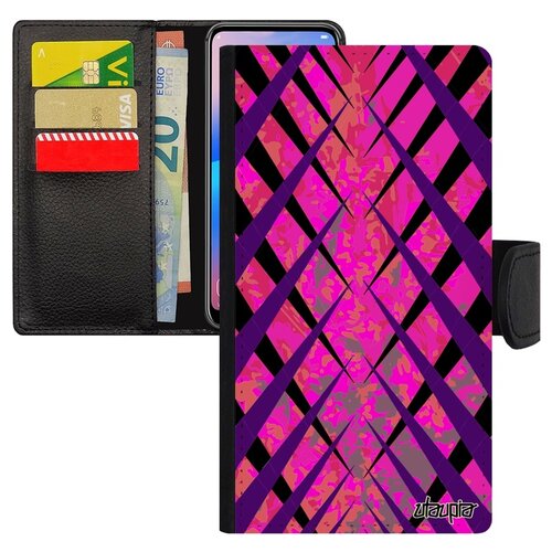 фото Чехол-книжка на мобильный galaxy s7, "дизайн сталактит" эффект наледь utaupia