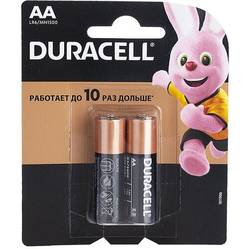 Батарейка алкалиновая DURACELL LR6 BL2
