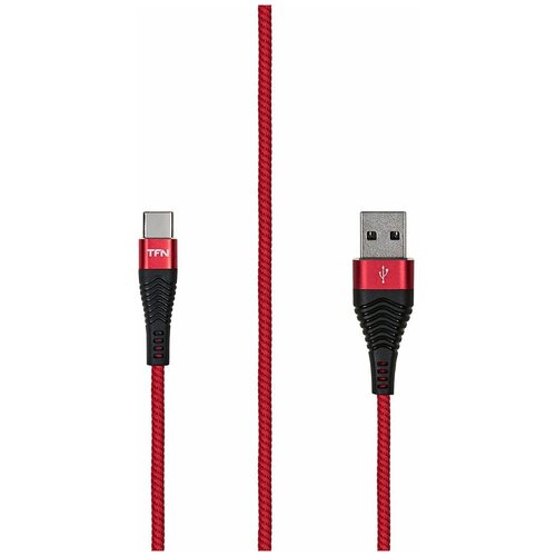 TFN кабель TypeC forza 1.0m red-black кабель tfn typec forza 1 0m 5a black cusbcusb5a1mbk