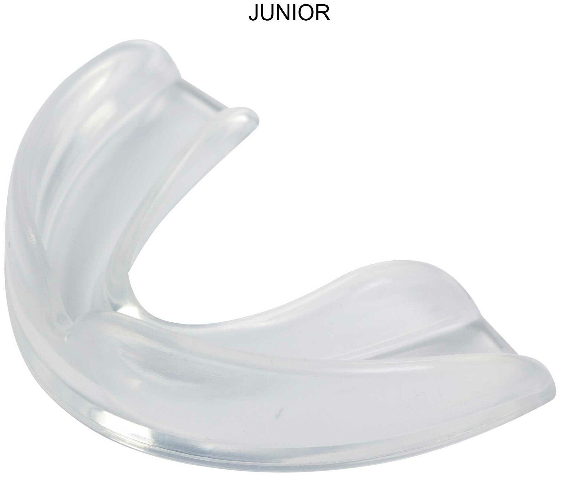 Капа одночелюстная Single Mouth Guard Thermo Flexible прозрачная (размер Junior)