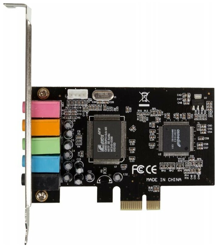 Звуковая карта PCI-E 8738 C-Media CMI8738SX 4.0 bulk