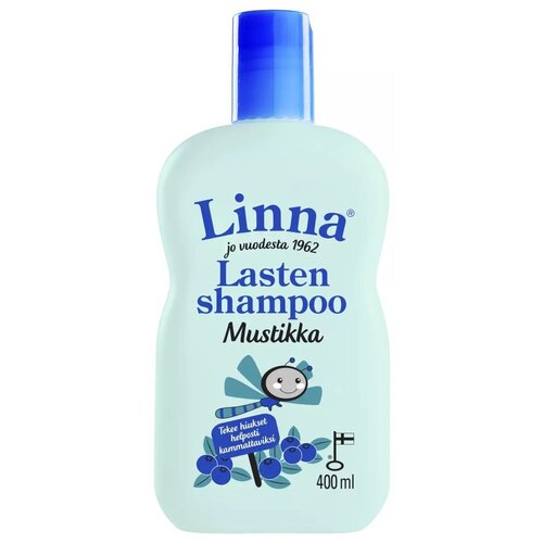 Linna Детский шампунь Lasten shampoo 400 мл Mustikka