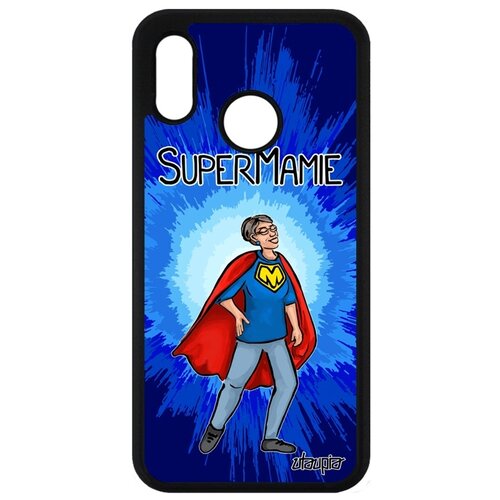 фото Чехол для p20 lite, "супербабуля" комикс бабуля utaupia