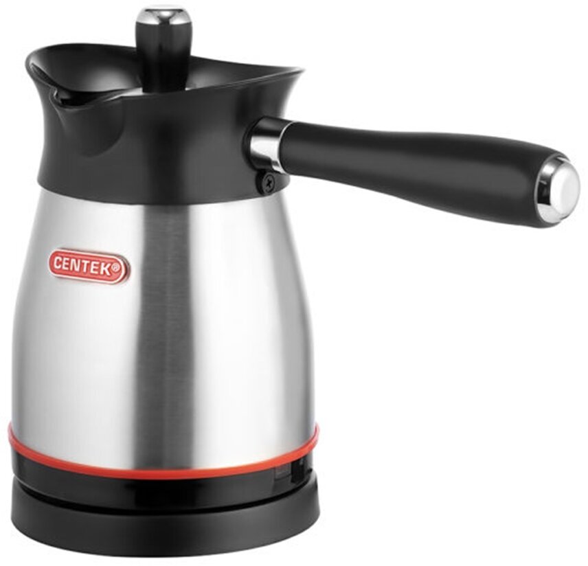Кофеварка-турка электрическая Centek CT-1080 SS, 480 Вт, 0,5 л